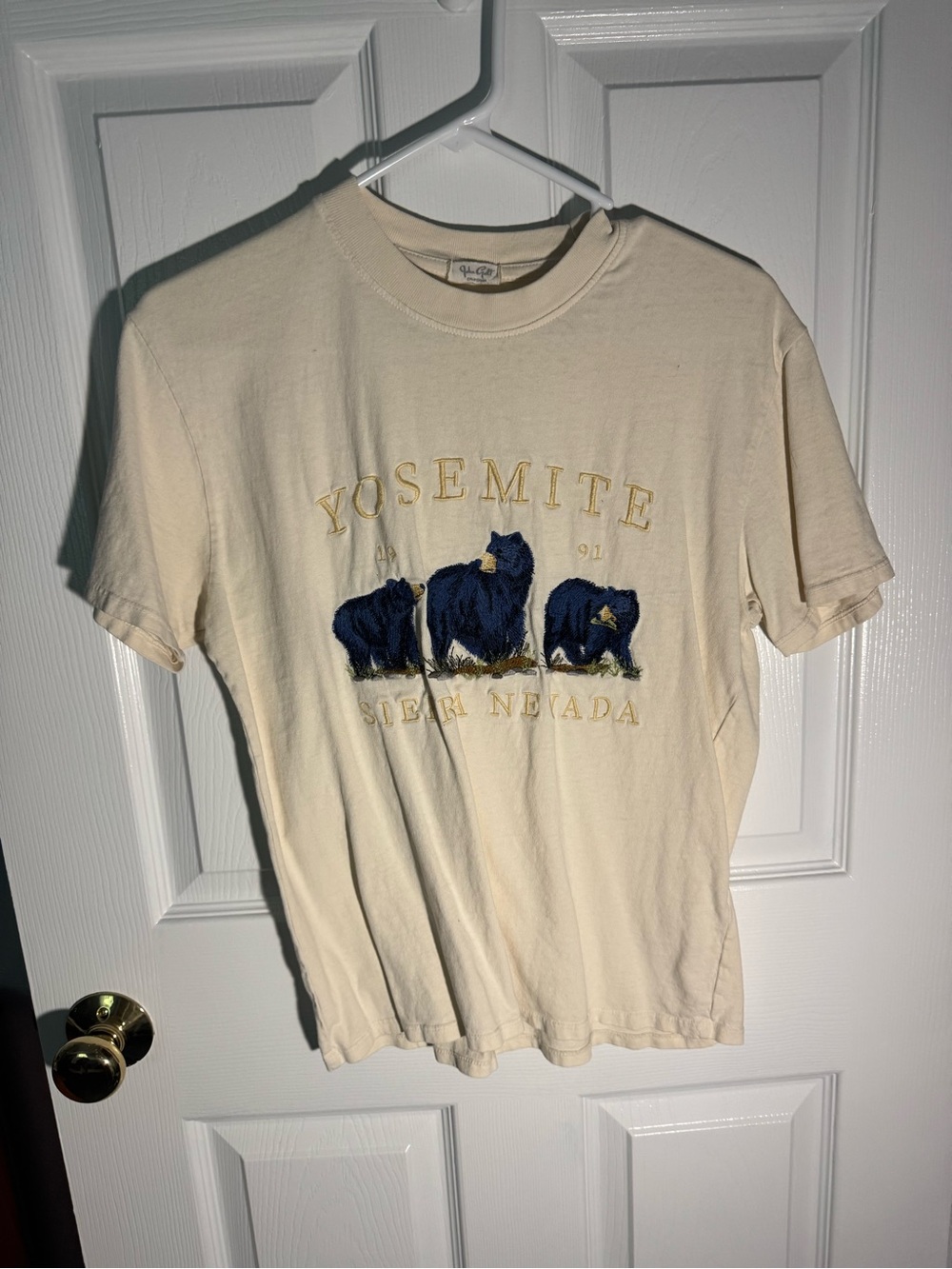 Brandy Melville cream crewneck top